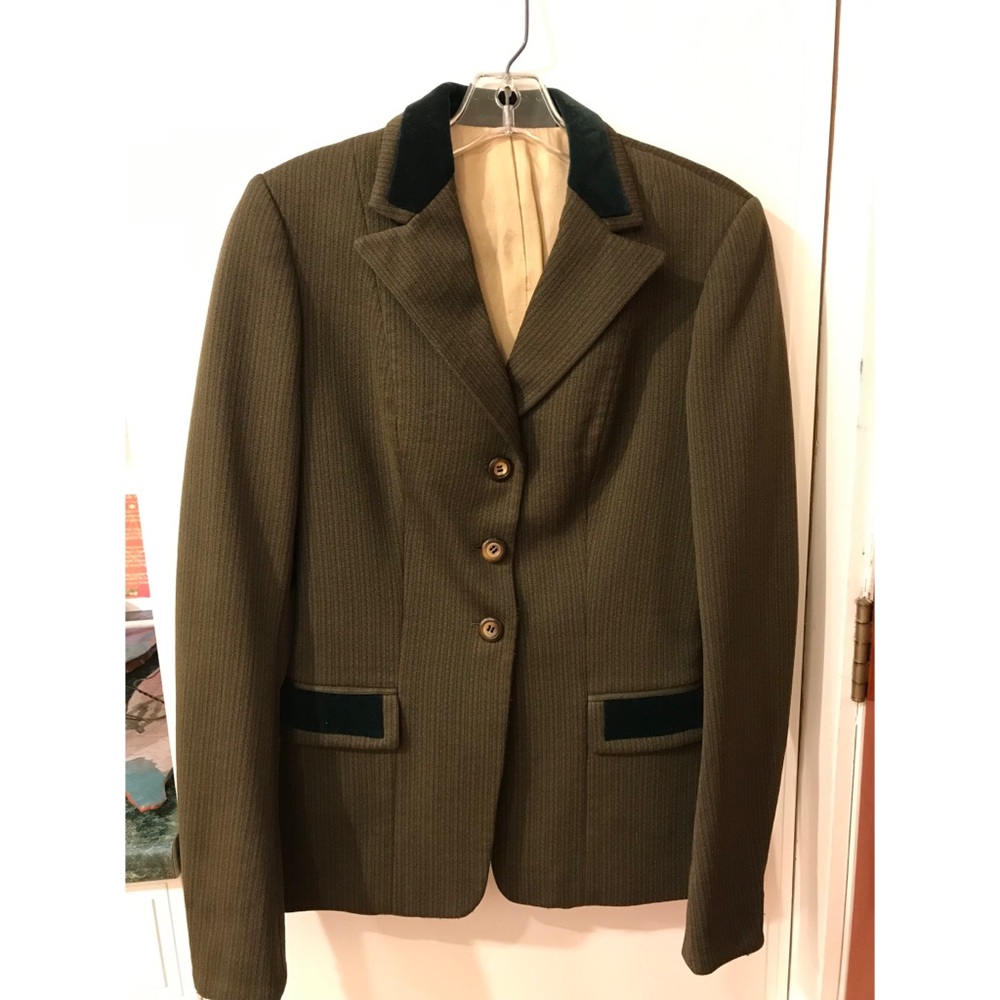 Green Equestrian Show Jacket